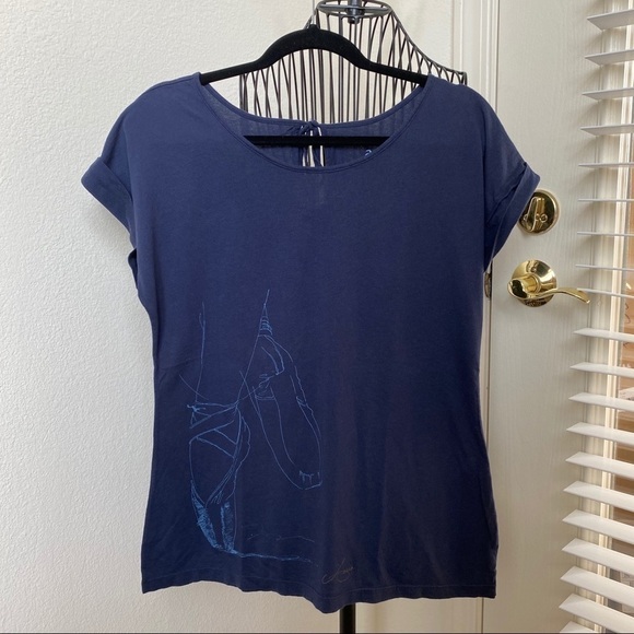 Aerie Ballet Shoes Graphic Shirt - Picture 1 of 5